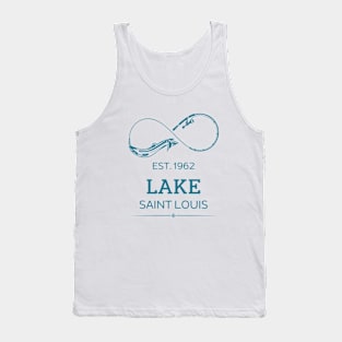 Lake Saint Louis Fish on the Line Infinity Tank Top